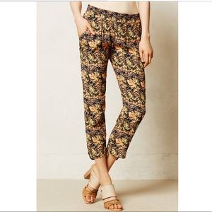 Anthropologie Sam &Lavi tea rose joggers